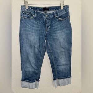 Banana Republic Blue Denim Capri